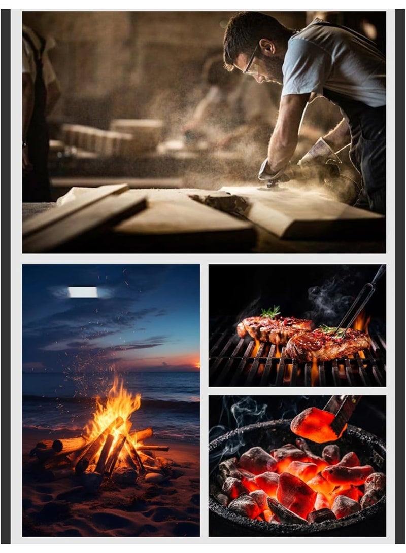 مروحة توربو نفاثة صغيرة قابلة لإعادة الشحن بسرعة 130,000 دورة في الدقيقة - منفاخ يدوي قوي بمحرك بدون فرش، تحكم متعدد السرعات، حماية حرارية وعمر بطارية طويل - Image 4